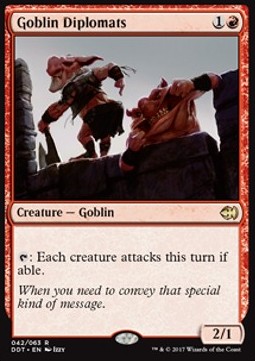 Goblin-Diplomaten DDT-42 Rare Good Englisch