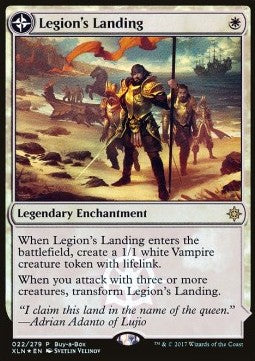 Legion's Landing / Adanto, the First Fort BABP-22 Rare Excellent Englisch Foil