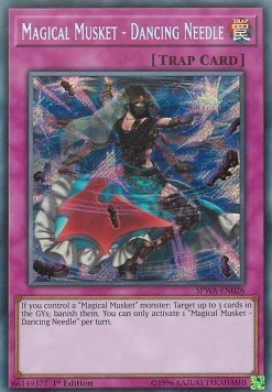 Magical Musket - Dancing Needle SPWA-EN026 Secret Rare Excellent Englisch 1. Auflage