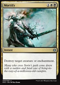 Mortify E02-40 Uncommon Excellent Englisch