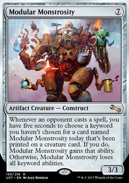 Modular Monstrosity UST-155 Rare Excellent Englisch