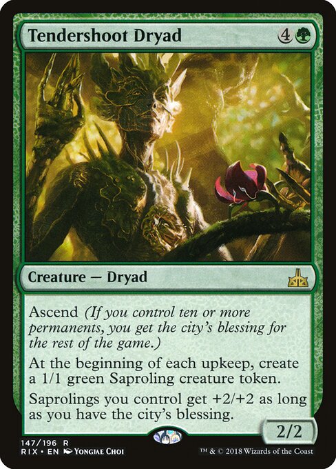Knospen-Dryade RIX-147 Rare Light Played Englisch