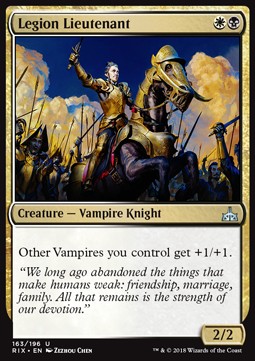 Legion Lieutenant RIX-163 Uncommon Excellent Englisch