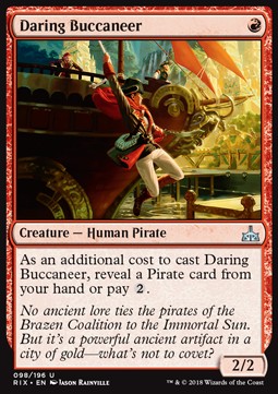 Furchtlose Seeräuberin RIX-98 Uncommon Excellent Englisch Foil