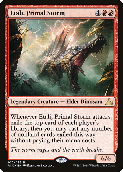 Etali, Primal Storm RIX-100 Rare Excellent Englisch