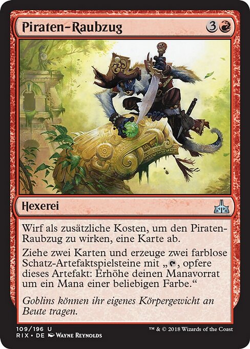 Piraten-Raubzug RIX-109 Uncommon Excellent Deutsch