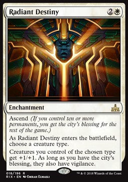 Radiant Destiny RIX-18 Rare Good Englisch