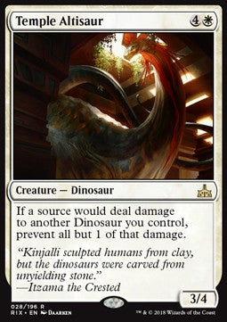 Temple Altisaur RIX-28 Rare Excellent Englisch