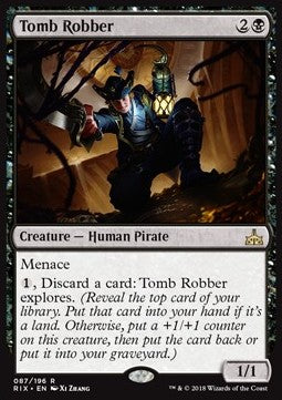 Tomb Robber RIX-87 Rare Good Englisch Foil