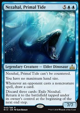 Nezahal, Primal Tide RIX-45 Rare Excellent Englisch