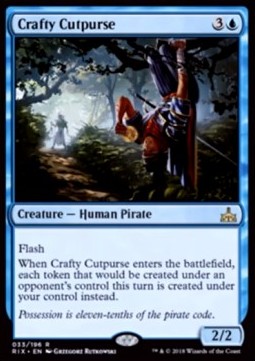 Crafty Cutpurse RIX-33 Rare Played Englisch