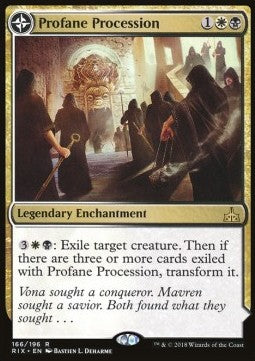 Unheilige Prozession // Mausoleum der Rose des Zwielichts RIX-166 Rare Near Mint Englisch