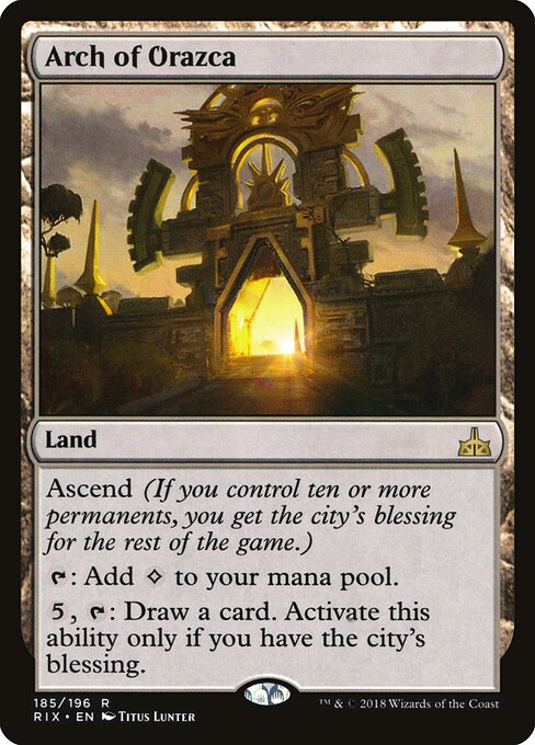 Arch of Orazca RIX-185 Rare Excellent Englisch