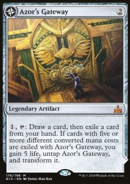 Azor's Gateway // Sanctum of the Sun RIX-176 Mythic Excellent Englisch