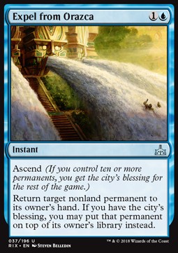Expel from Orazca RIX-37 Uncommon Excellent Englisch