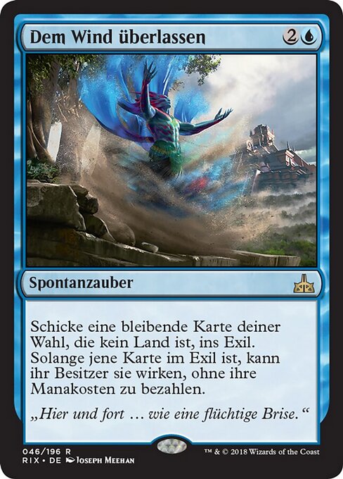 Dem Wind überlassen RIX-46 Rare Excellent Deutsch