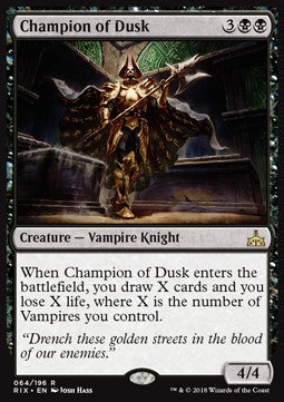 Champion of Dusk RIX-64 Rare Near Mint Englisch