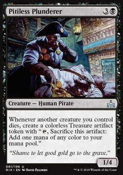 Pitiless Plunderer RIX-81 Uncommon Excellent Englisch