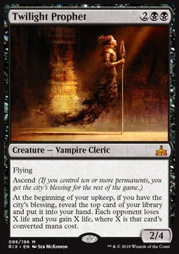 Prophetin der Dämmerung RIX-88 Mythic Excellent Englisch