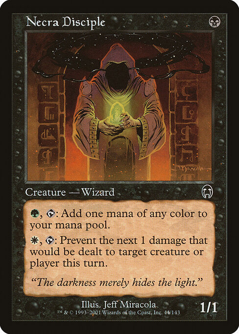 Necra Disciple APC-44 Common Excellent Englisch Foil