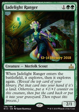 Jadelicht-Jägerin RIXP-136 Rare Excellent Deutsch Foil