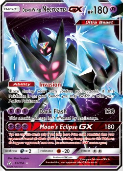 Dawn Wings Necrozma GX UPR-63 Ultra Rare Played Deutsch