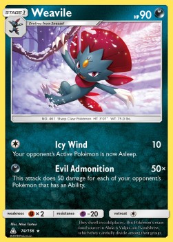 Snibunna UPR-74 Holo Rare Excellent Deutsch