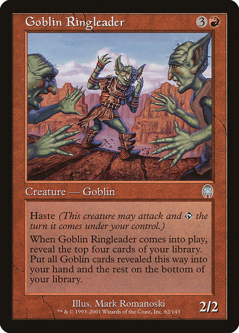Goblin-Rädelsführer APC-62 Uncommon Light Played Englisch