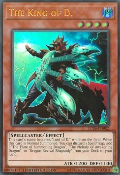 Königlicher Herr der Drachen LC06-002 Ultra Rare Excellent Deutsch