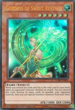 Göttin der süßen Rache LC06-001 Ultra Rare Excellent Deutsch 1. Auflage