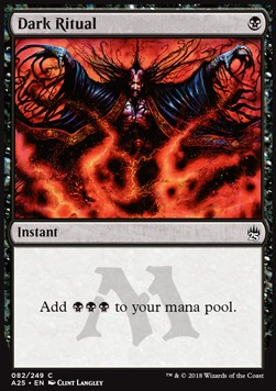 Dark Ritual A25-82 Common Excellent Englisch Foil