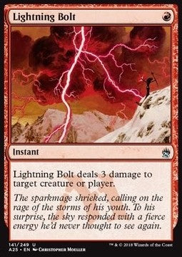 Blitzschlag A25-141 Uncommon Excellent Englisch