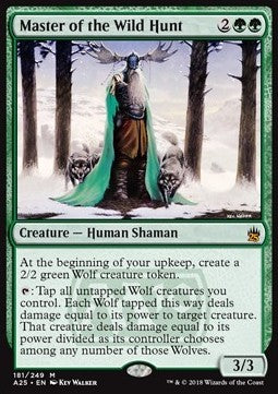 Master of the Wild Hunt A25-181 Mythic Excellent Englisch