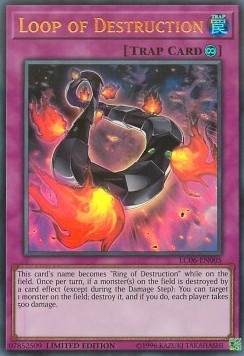 Schleife der Zerstörung LC06-005 Ultra Rare Near Mint Deutsch