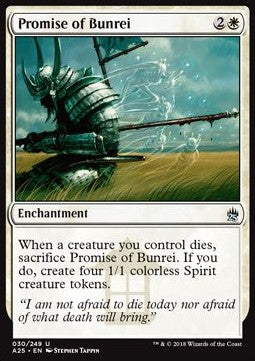 Promise of Bunrei A25-30 Uncommon Excellent Englisch Foil