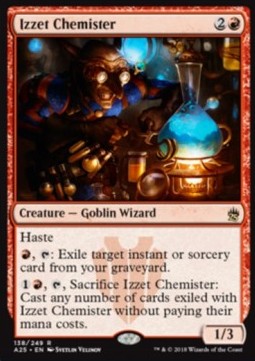 Izzet-Chemister A25-138 Rare Excellent Englisch
