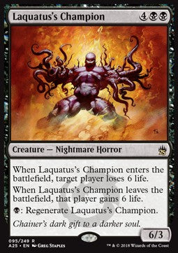 Laquatus' Champion A25-95 Rare Excellent Englisch