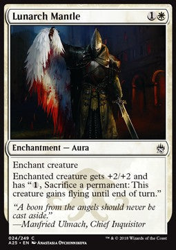 Lunarchenmantel A25-24 Common Excellent Englisch Foil