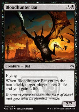 Blutjäger-Fledermaus A25-80 Common Excellent Englisch Foil