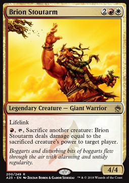 Brion Stoutarm A25-200 Rare Excellent Englisch Foil