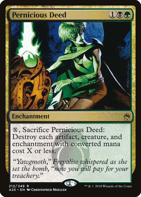 Pernicious Deed A25-212 Rare Excellent Englisch