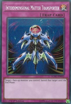 Interdimensionaler Materietransporter LCKC-052 Secret Rare Excellent Deutsch