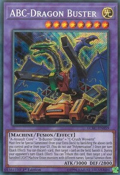 ABC-Dragon Buster LCKC-059 Secret Rare Excellent Englisch