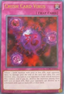 Kartenvernichtungsvirus (V.2) LCKC-046 Ultra Rare Good Deutsch 1. Auflage