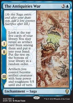 The Antiquities War DOM-42 Rare Excellent Englisch