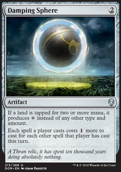 Damping Sphere DOM-213 Uncommon Near Mint Englisch
