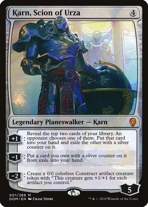 Karn, Urzas Spross DOM-1 Mythic Good Englisch