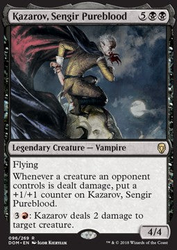 Kazarov, Sengir Pureblood DOM-96 Rare Near Mint Englisch