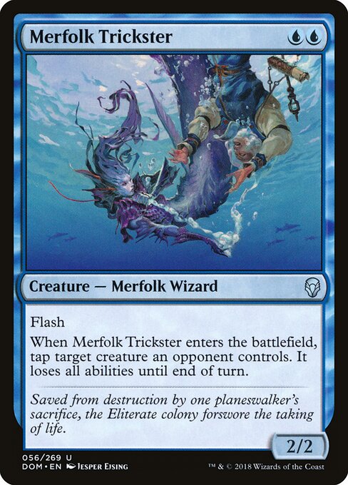 Merfolk Trickster DOM-56 Uncommon Excellent Englisch