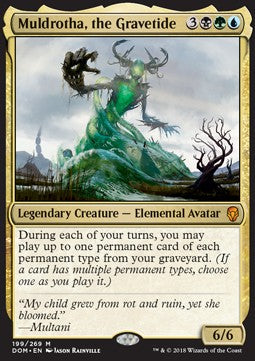 Muldrotha die Gräberflut DOM-199 Mythic Excellent Deutsch